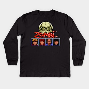 Zombi (SKULL) Kids Long Sleeve T-Shirt